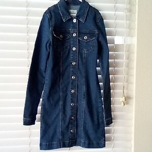 Celebrity Pink Dark Blue Jean Jacket